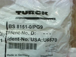  TURCK BS 8151-0/PG9 CONNECTOR Image