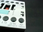 Siemens 3RT1017-1BB42 Sirius 12A Contactor 24V DC Coil 10HP Image