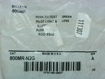  Allen Bradley 800MR-N2G /A  Green Push Button Lens Image