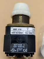  ALLEN BRADLEY 800T-P16W White Pilot Light Series T 30mm Image