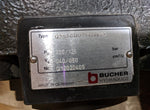  Bucher Hydraulics QX53-040/41-050R08 Double Internal Gear Pump Image
