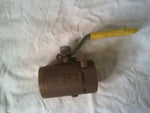  Parker 600WOG 1" Brass Ball Valve Image