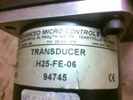  AMCI H25-FE-06 Rotary Encoder Transducer 3/8" Diameter Shaft Image