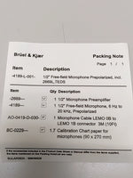  Bruel & Kjaer 4189-L-001 Microphone Unit Image