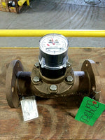  Neptune 3" Bronze HP Turbine Water Meter NSF61 Image