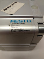  Festo ADVU-100-50-P-A Compact Cylinder 100mm Bore x 50mm Stroke Image