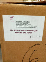  CRYSTAL FILTRATION PBP2AHBF975 5/20 PLEATED BAG CYLINDER FILTER Image