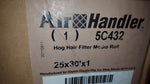  Dayton Air Handler 5C432 Hog Hair Media Roll 20 IN x 30FT x 1 IN Image