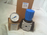  Festo LR-3/8-D-MIDI Pneumatic Air Pressure Regulator Image