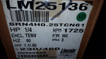  Lincoln LM25136 Motor 1/4HP 1725RPM 230/460V 60Hz SRN4HO.25TCN61 Image