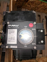  Tyco MRP-025U-T-D000 Morin Pneumatic Actuator with PMV EP5 Valve Control System and 4" Ball Valve Complete Assembly Image