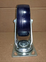  RWM Caster 46-UIB-0620-S Kingpin Swivel Caster 6X2 Wheel 1200 Lb Capacity Image