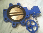  ABZ VALVE 6"- 101 Rubber Seated Butterfly Valve Image