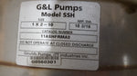  Goulds Pump G&L Series SSH 1 x 2-10 Pump 11ASHFRMA0 3HP Image
