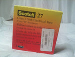  3M 27 Glass Cloth Electrical Tape 1/2in x 66ft x .007" Image