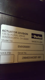  Parker EMX050051 ET Series Stepper & Servo Driven Linear Actuator Image