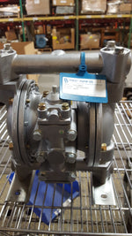  Yamada NDP-20BAT 7/8" Double Diaphragm Pump AOD.75-ATTS-Y Nice! Image