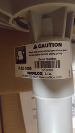 Serfilco P-52-1000 DP Series Drum Pump Tube Image