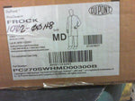  DuPont PC270SWHMD00300B ProClean Frock, White, Size Medium (30 Pack) Image
