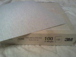  3M 02356 9 x 11 100C TRI-M-ITE Fre-Cut Paper Sheet Woodworking (100 Sheets) Image