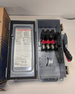  Square D HU361AWK Heavy Duty 30A Non-Fusible Disconnect Switch 600V Image