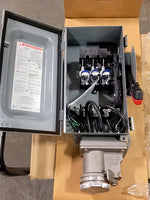  Square D H362AWCR3 60A Fusible Safety Switch w/ Arktite Receptacle 3PST 4 Wire Image