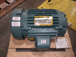  Baldor Reliance Super-E Severe Duty 15HP AC Electric Motor 254T 1800RPM Image