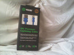  Youse 355727 6ft Premium Lightning Cable Phone Charger iPhone Sync BLUE Image