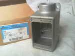  Crouse-Hinds FD3 Condulet Single Gang Cast Device Box 1" Image