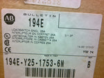  Allen Bradley 194E-Y25-1753-6N 25A Disconnect Load Switch Image