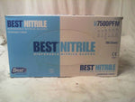  SHOWA Best 7500PF Disposable Nitrile Glove SIZE MEDIUM 100 Gloves Image