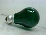  Philips 25A19/TG Light Bulb Lamp Green Party & Decor Base A19 25 Watts Image