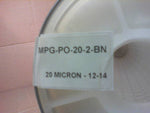  Valiant MPG-PO-20-2-BN Pleated Filter Polypropylene Image