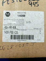  Allen Bradley 140-F8E-C25 Motor Protector Circuit Breaker Image