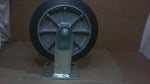  Albion 8x2 Rigid Plate Caster 8"x2" Phenolic Wheel Image