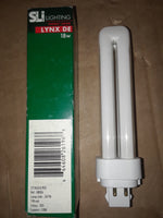  SLI Lighting CF18DL/E/835 Compact Flourescent Bulb 18W 1200 Lumens Image