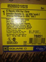  SQUARE D 8536SEO1V02S AC Magnetic Motor Starter Factory Sealed Image