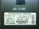  Allen Bradley 1201-HJ2 Series B Programming Terminal FRN 1.07 Image
