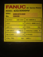  FANUC A06B-0273-B400 AC Servo Motor aiS 40/4000HV Image