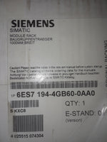  SIEMENS 6ES7 194-4GB60-0AA0 Simatic Module Rack Factory Sealed Image