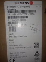  SIEMENS 6SL3235-0TE21-1RB0 Frequency Converter Image