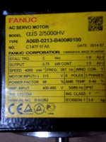  Fanuc A06B-0213-B400#0100 AC Servo Motor aiS 2/5000HV w/Warranty! Image