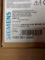 Siemens 3SB3801-2AA3 Metal Housing Image