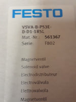  Festo VSVA-B-P53E-D-D1-1R5L Pneumatic Valve Image