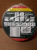  Metabo Cling-Fit Sanding Discs 80mm P120 Grit 6-Hole (25PCS) 6.24055 SXE400  Factory Sealed Image