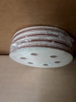  Metabo Cling-Fit Sanding Discs 80mm P120 Grit 6-Hole (25PCS) 6.24055 SXE400  Factory Sealed Image