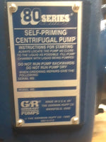  Gorman Rupp 83A52-B 80 Series Centrifugal Pump Image