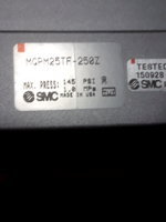  SMC MGPM25TF-250Z Pneumatic Guided Cylinder Image
