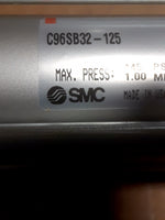  SMC C96SB32-125 Pneumatic Cylinder Single Rod 32MM Bore 125MM Stroke Image