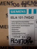  SIEMENS 5SJ4 101-7HG42 Mini Circuit Breaker Image
